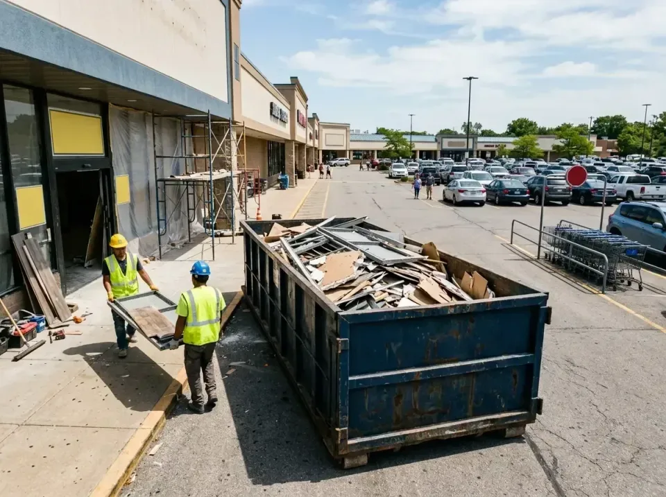 retail-store-renovation-debris-003 — frequently asked questions, Roll-off Dumpster Rentals in Dublin, PA
